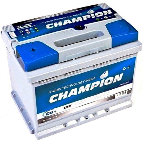 Champion Battery 6СТ-60 Аз Standard (CHG60-1) - зображення 1