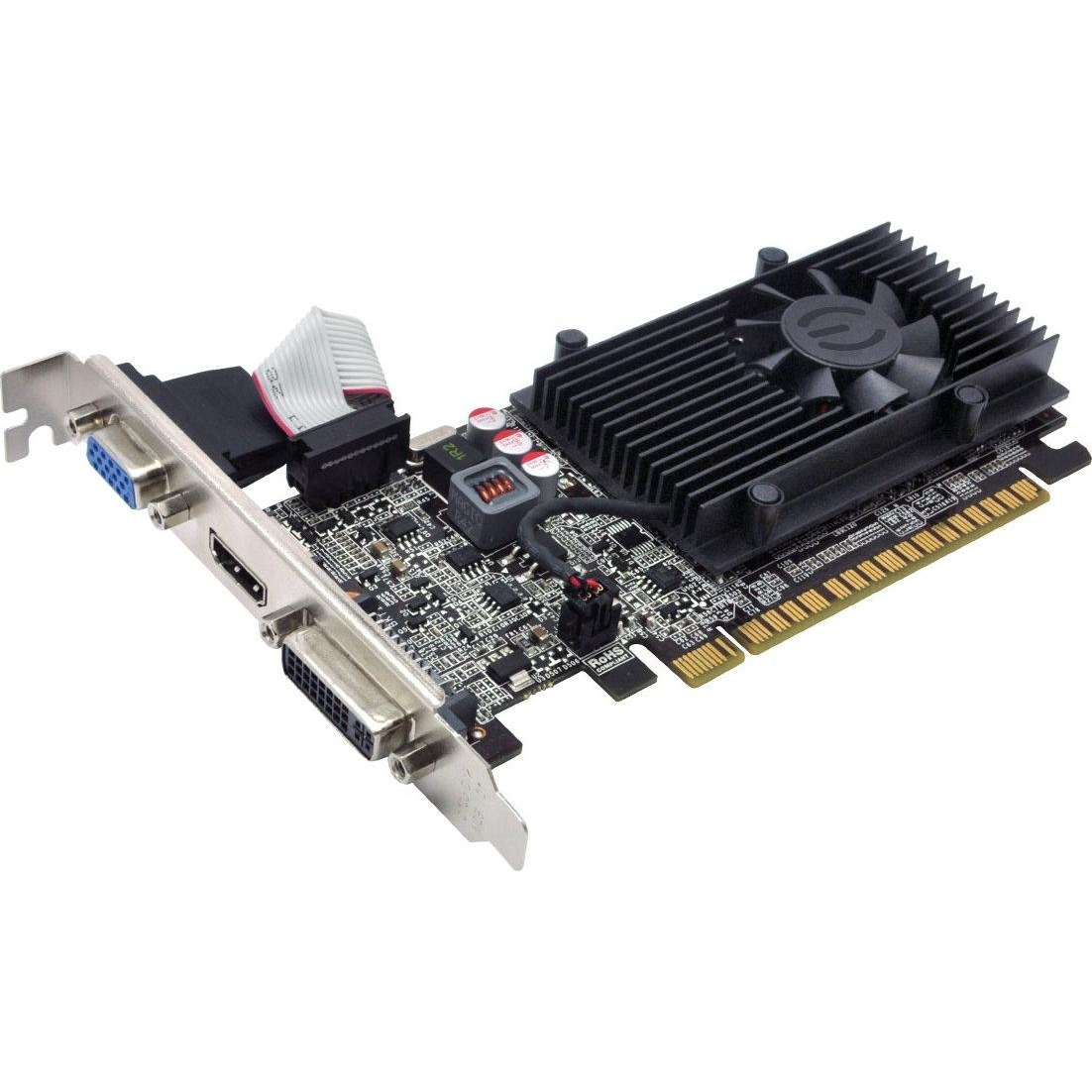 EVGA GeForce GT 610 02G-P3-2619-KR купить в интернет-магазине: цены на  видеокарта GeForce GT 610 02G-P3-2619-KR - отзывы и обзоры, фото и  характеристики. Сравнить предложения в Украине: Киев, Харьков, Одесса,  Днепр на Hotline.ua