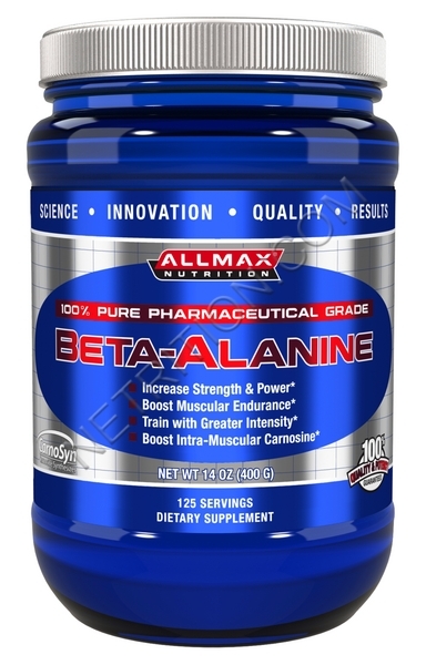 Allmax Nutrition Beta-Alanine 400 g /125 servings/ Unflavored - зображення 1