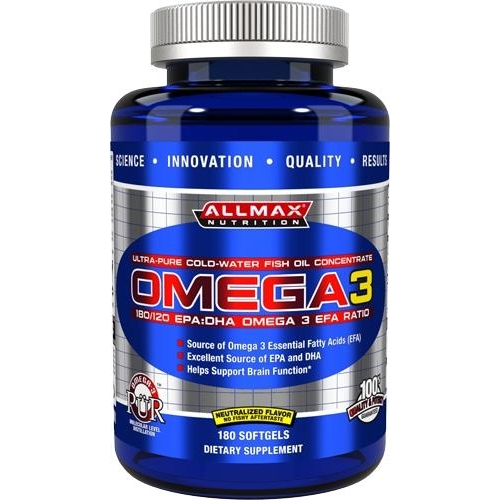 Allmax Nutrition Omega 3 180 caps - зображення 1