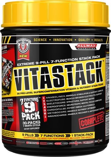 Allmax Nutrition VitaStack 30 packs /270 tabs/ - зображення 1