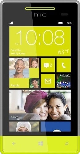 HTC Windows Phone 8S (Yellow Grey) - зображення 1