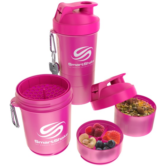 SmartShake Original neon pink 600 ml (20 oz) - зображення 1