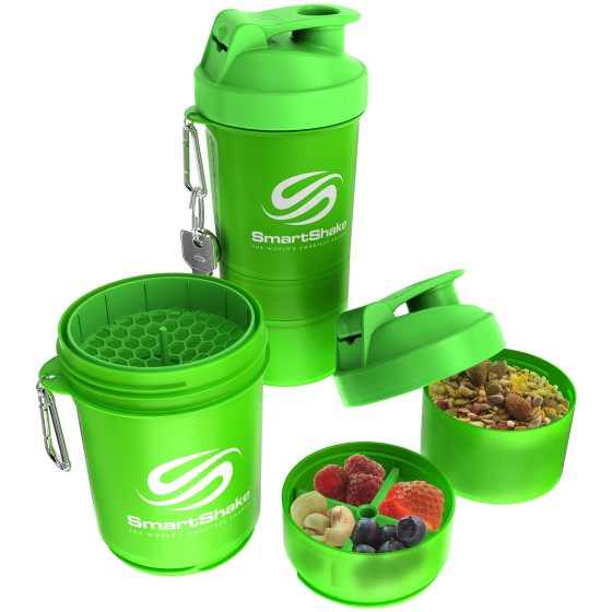 SmartShake Original neon green 600 ml (20 oz) - зображення 1