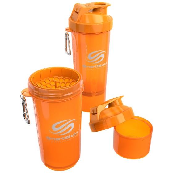 SmartShake Slim neon orange 500 ml (17 oz) - зображення 1