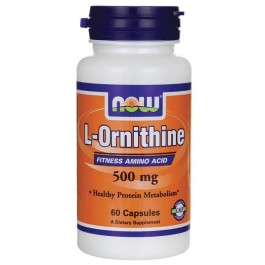 Now L-Ornithine 500 mg 60 caps