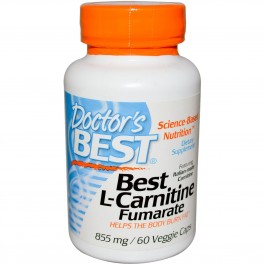 Doctor's Best L-Carnitine Fumarate 855 mg 60 caps