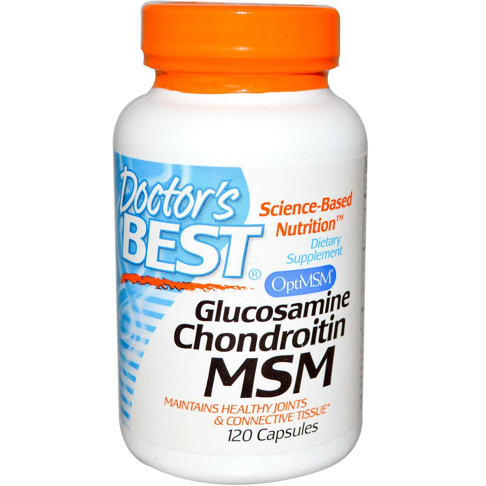 Doctor's Best Glucosamine Chondroitin MSM 120 caps - зображення 1