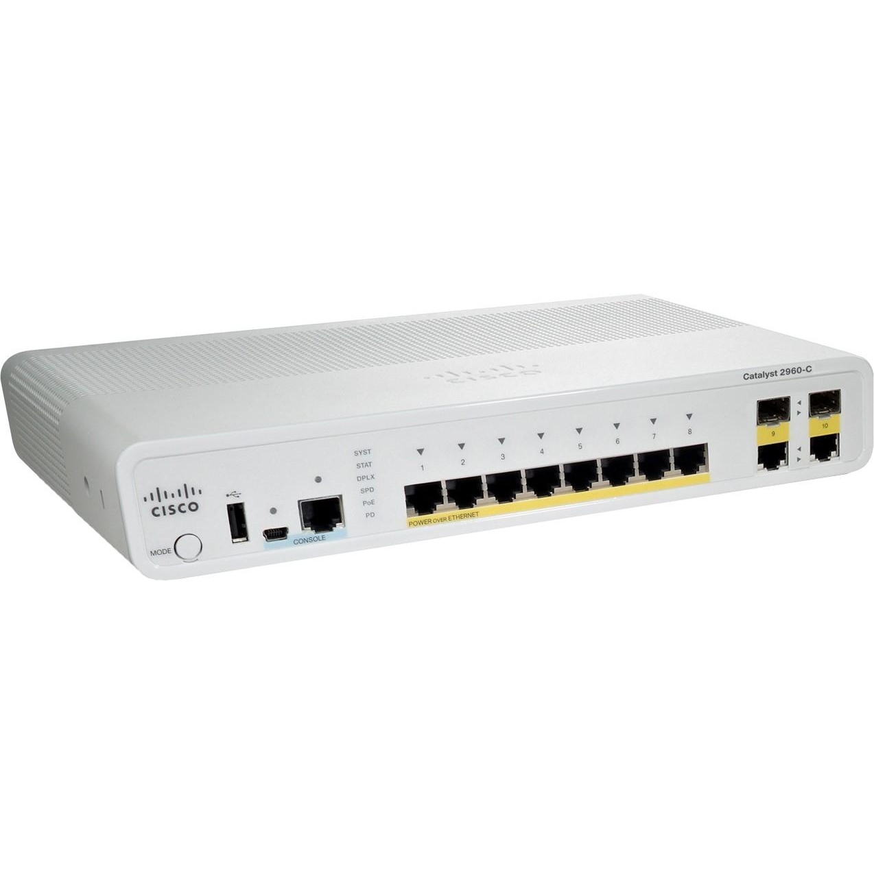 Cisco Catalyst 2960C Switch (WS-C2960C-8PC-L) - зображення 1