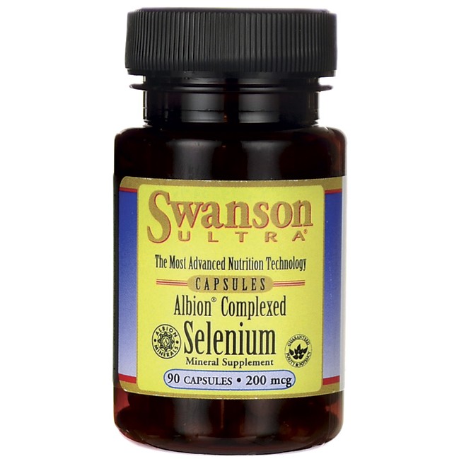 Swanson Albion Complexed Selenium 200 mcg 90 caps - зображення 1