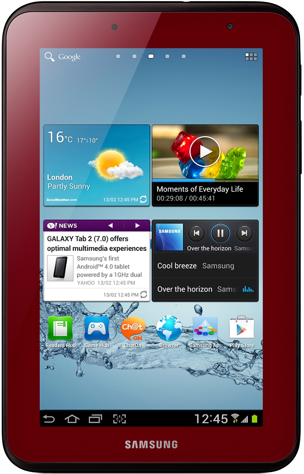 Samsung Galaxy Tab 2 7.0 8GB P3110 Garnet Red - зображення 1