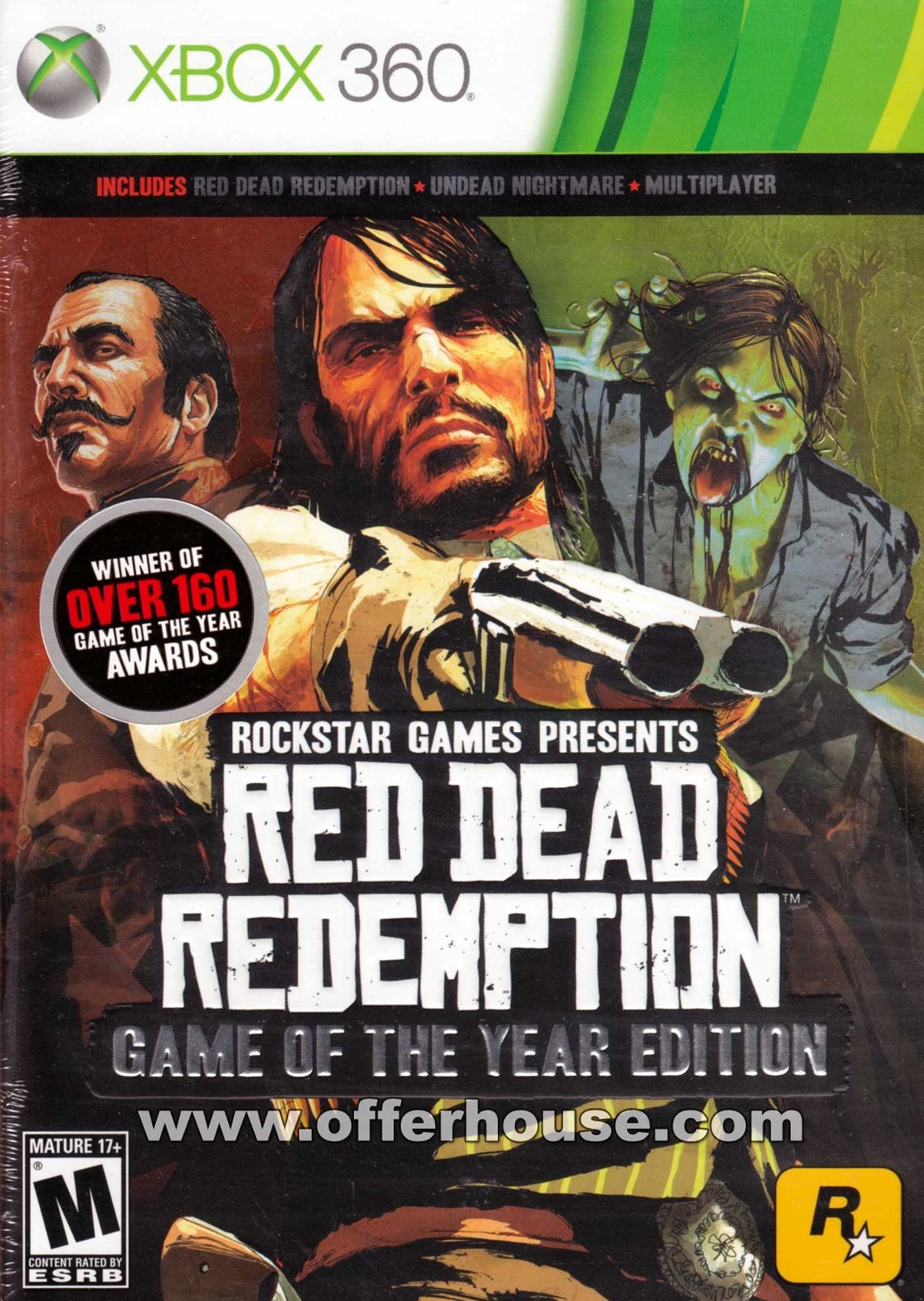 Red Dead Redemption. Game of the Year Edition Xbox 360 купить в  интернет-магазине: цены на игра для Xbox 360 Red Dead Redemption. Game of  the Year Edition Xbox 360 - отзывы и