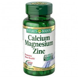Nature's Bounty Calcium Magnesium Zinc 100 caps