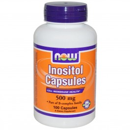 Now Inositol 500 mg 100 caps