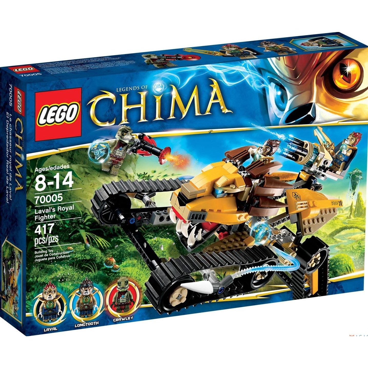 LEGO Legends of Chima Королевский охотник Лавала (70005) - зображення 1