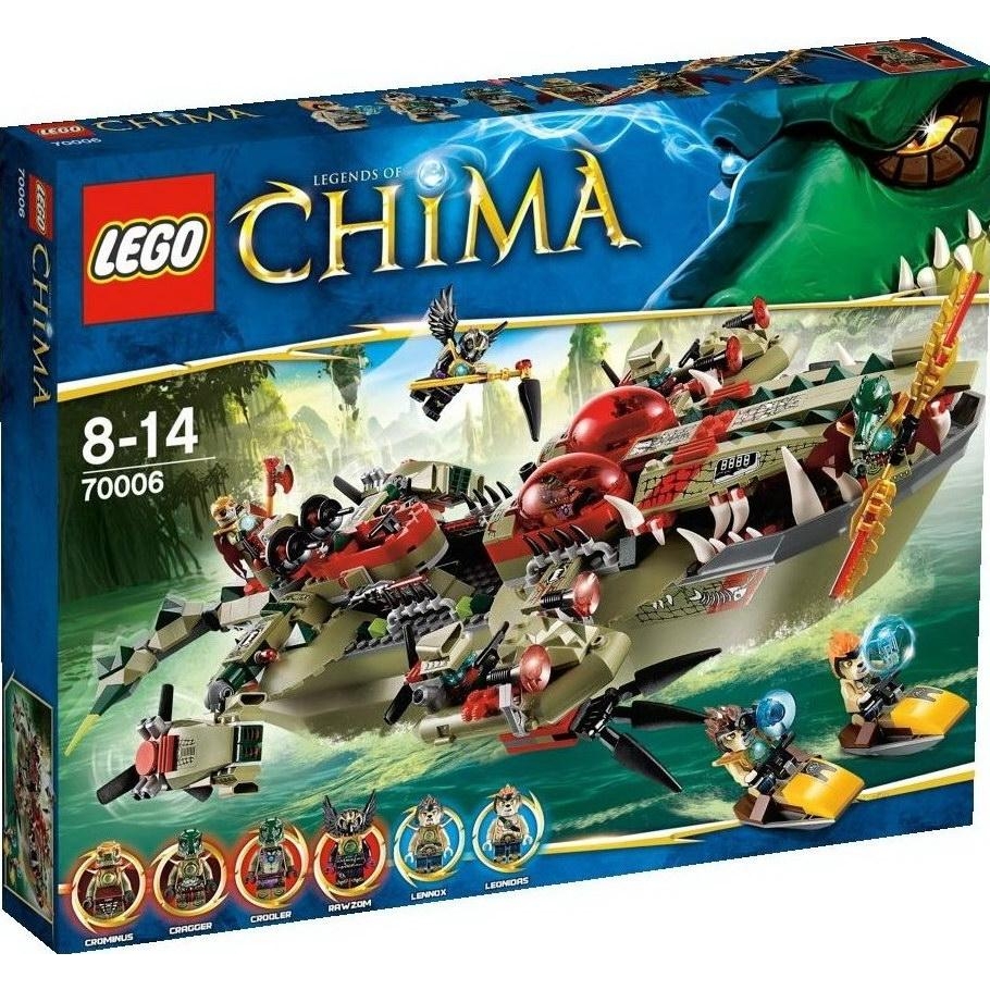 LEGO Legends of Chima Флагманский корабль Краггера (70006) - зображення 1