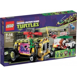 LEGO Teenage Mutant Ninja Turtles Погоня на панцирном танке (79104)