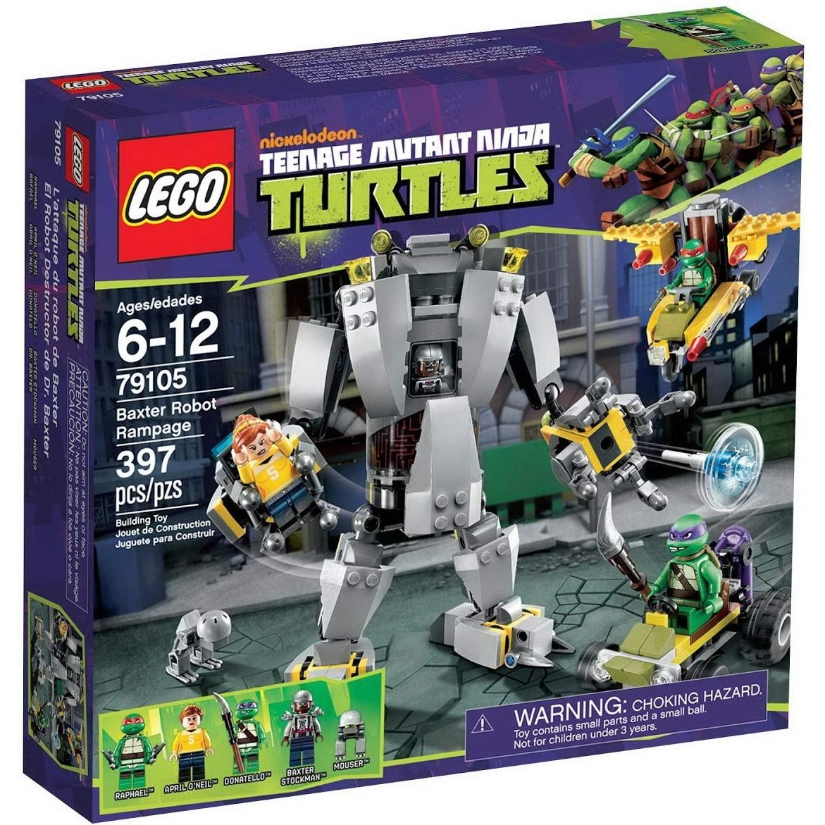LEGO Teenage Mutant Ninja Turtles Ярость робота Бакстера (79105) - зображення 1