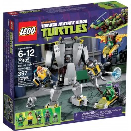 LEGO Teenage Mutant Ninja Turtles Ярость робота Бакстера (79105)
