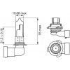 Bosch 9006(HB4) Xenon Blue 12V 51W (1987302155) - зображення 2