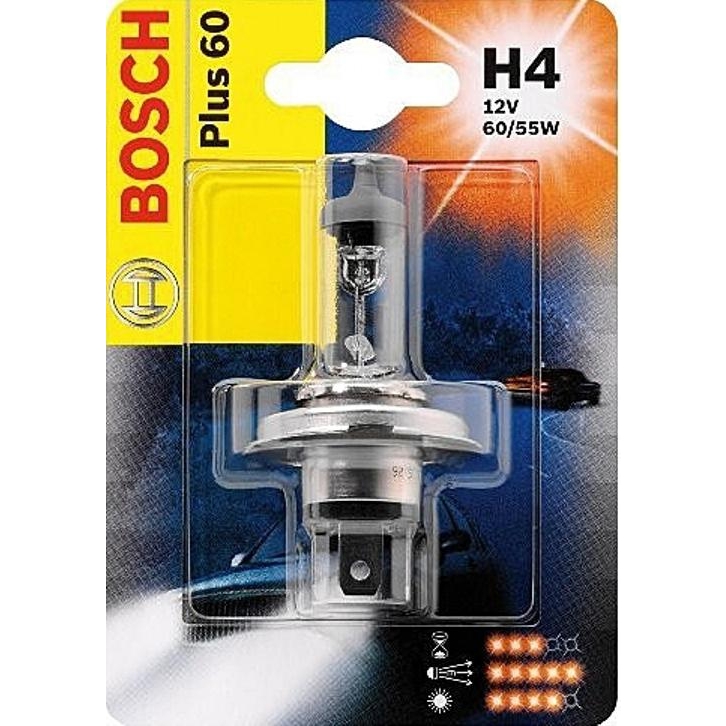 Bosch H4 Plus 60 12V 60/55W (1987302049) - зображення 1