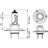 Bosch H7 Xenon Blue 12V 55W (1987302075) - зображення 2