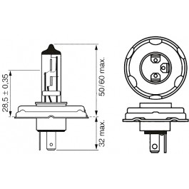   Bosch R2 12V 45/40W (1987302021)