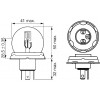 Bosch R2 12V 45/40W (1987302023) - зображення 1