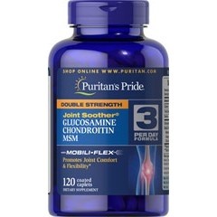 Puritan's Pride Double Strength Glucosamine, Chondroitin & MSM 120 caps