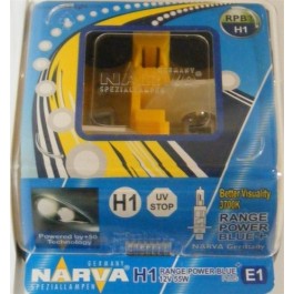 NARVA H1 12V 55W Range Power Blue (2шт) (98502)