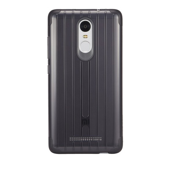 Xiaomi Silicon Case Non-slip for Redmi Note 3 Black 1154800029 - зображення 1
