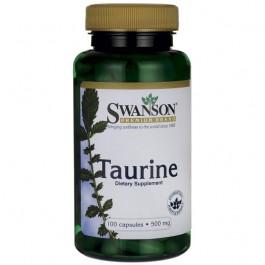 Swanson Taurine 500 mg 100 caps