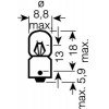 Osram BA9s 12V 2W (3796) - зображення 2