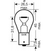 Osram P21W 24V 21W (7511) - зображення 2