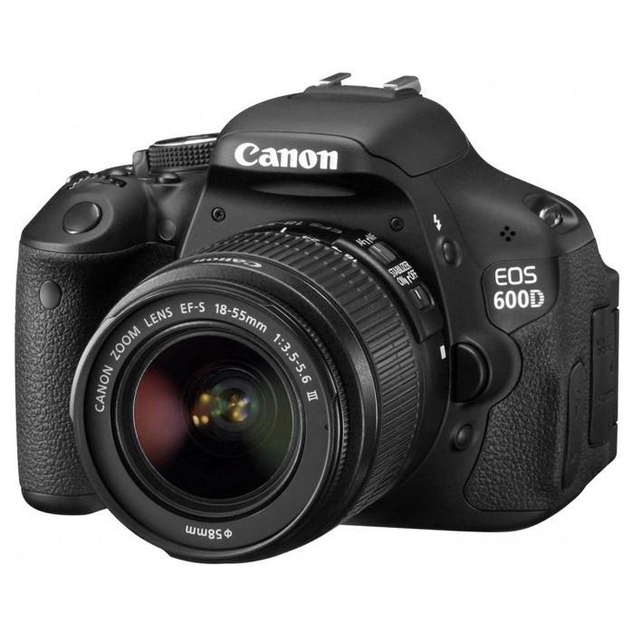 Canon EOS 600D kit (18-55 mm) DC EF-S (5170B158) - зображення 1