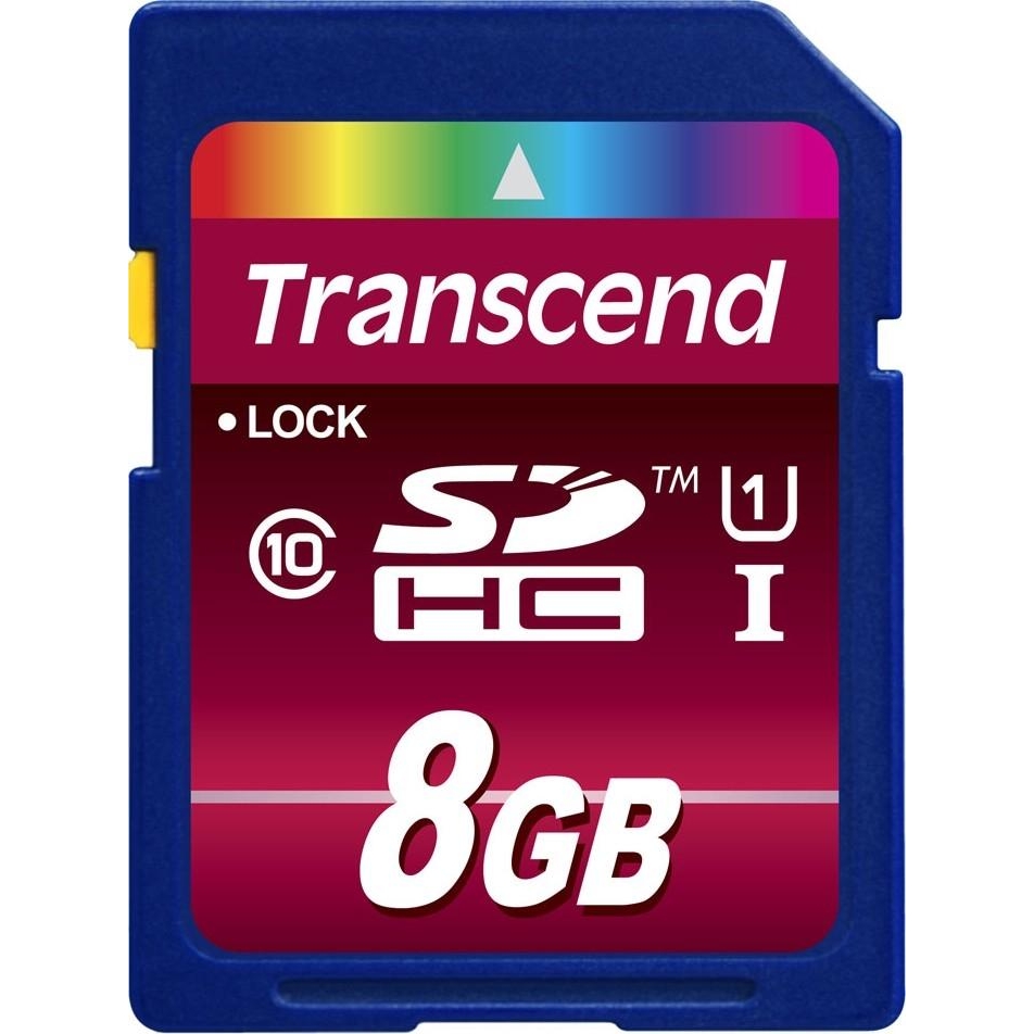 Transcend 8 GB SDHC UHS-1 Ultimate TS8GSDHC10U1 - зображення 1