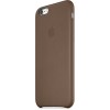 Apple iPhone 6 Leather Case - Olive Brown MGR22 - зображення 3