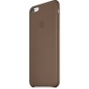Apple iPhone 6 Plus Leather Case - Olive Brown MGQR2 - зображення 3