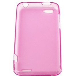Drobak Elastic PU HTC One V Pink (214368)