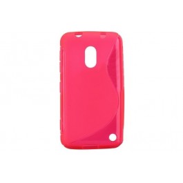 Drobak Elastic PU Nokia Lumia 620 Pink (216357)
