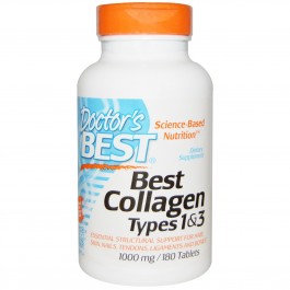 Doctor's Best Best Collagen Types 1&3 1000 mg 180 tabs