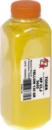 AHK Тонер для принтера 130г Yellow 1500940 - зображення 1