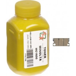 AHK Тонер и Чип для принтера 85г Yellow (1501352)