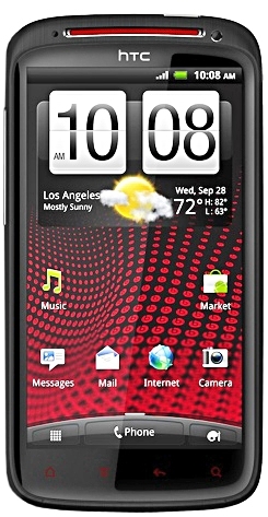 HTC Sensation XE (Black) - зображення 1