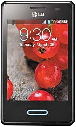 LG E425 Optimus L3 II (Black) - зображення 1