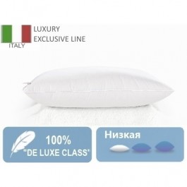 MirSon Luxury Exclusive 100% пух 50x70 низкая DeLuxe Class 151/5070 (2200000013613)