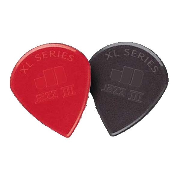 Dunlop 47PXLN Nylon Jazz III XL Red Nylon Player's Pack 1.38 мм 6 шт. - зображення 1