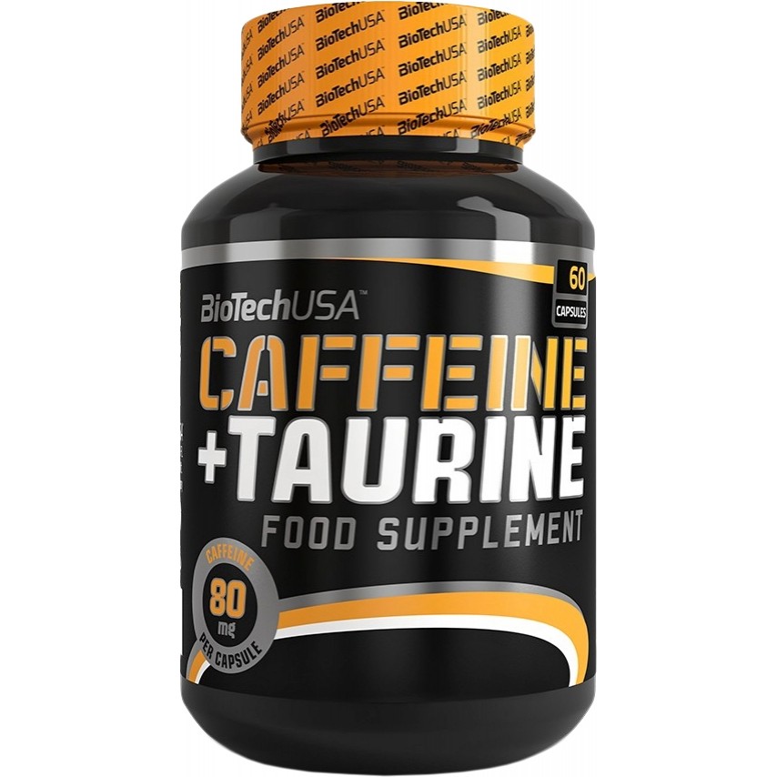 BiotechUSA Caffeine & Taurine 60 caps - зображення 1