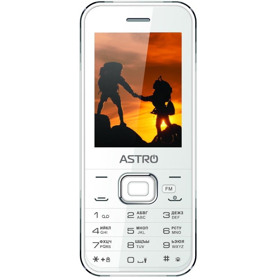 Astro A240 (White) купить в интернет-магазине: цены на мобильный телефон  A240 (White) - отзывы и обзоры, фото и характеристики. Сравнить предложения  в Украине: Киев, Харьков, Одесса, Днепр на Hotline.ua