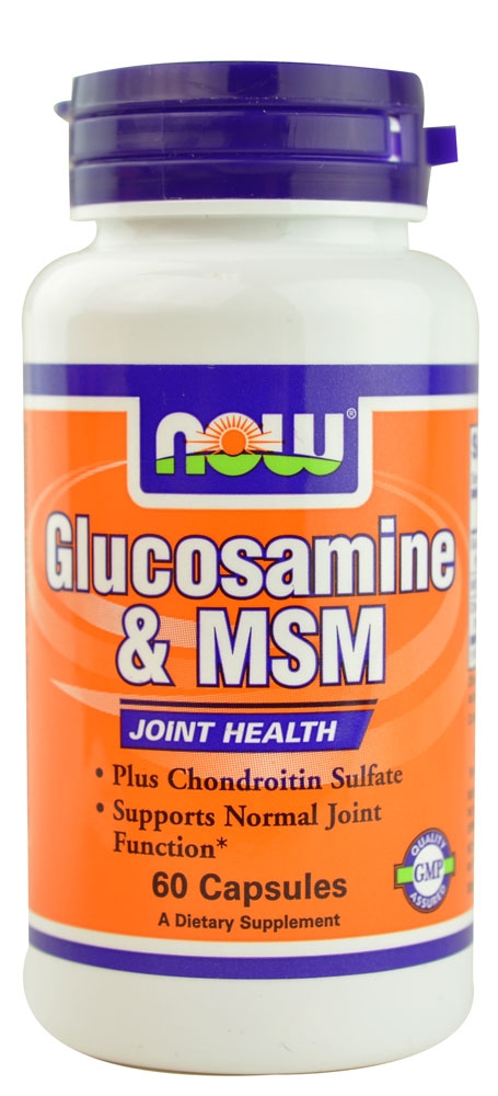 Now Glucosamine & MSM Veg Capsules 60 caps - зображення 1